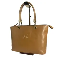 良品　キタムラ　Kitamura　ハンドバッグ　肩掛け　フォーマル　ベージュ