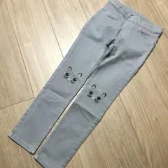 新品未使用◼︎ H&M エイチ&エム◼︎スリムフィットデニム ライトグレー　115