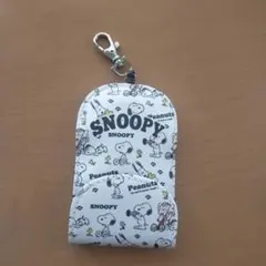 【お値下げ中】リール付きキーケース　スヌーピー