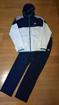美品 adidas アディダス セットアップ 上下セット ジャージ JLサイズ