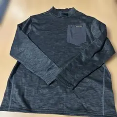 STRETCH FLEECE モックネック 長袖シャツ　裏起毛のサムネイル