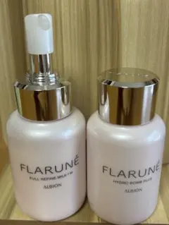 ALBION FLARUNE 化粧水とミルク　中古