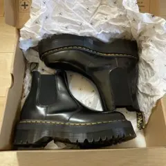 ドクターマーチン サイドゴア チェルシーブーツ 厚底 黒 jp26 uk7 新品
