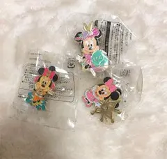 値下げ【非売品、未使用】ミニーちゃんピンバッジset