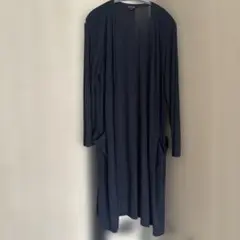 薄手ロングカーディガン