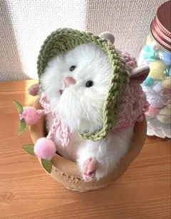 ももイメージバブーシュカ 着せ替え はむにぎり用