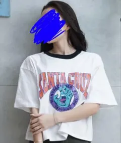 SANTA CRUZ 半袖ショート丈Tシャツのサムネイル