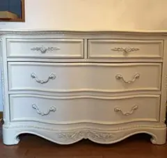 ジェシカ マクリントック、ホワイトチェスト、輸入家具（中古） ジェシカ マクリントック、ホワイトチェスト、輸入家具（中古）