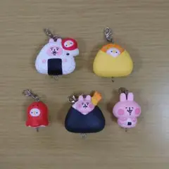 カナヘイの小動物 ピスケ＆うさぎ おむすびころりんマスコット