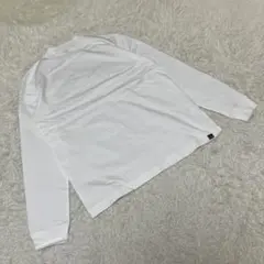 NANO UNIVERSE ロンT 長袖Tシャツ　ハイネック　無地　白　 M