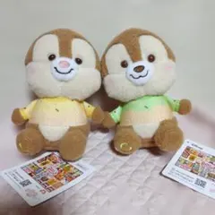 ディズニー　ミルキーボア　アイスセーターぬいぐるみ＊チップとデール＊