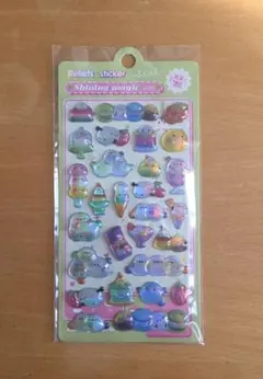 ・ プクプク 3D 立体 レリーフ オーロラ ステッカー　①