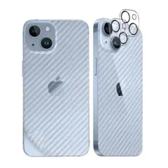 iPhone 15 Plus 背面フィルム 2枚 + カメラフィルム 2枚