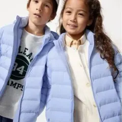 パフテックウォッシャブルパーカ　 UNIQLO新品サイズ160ブルー