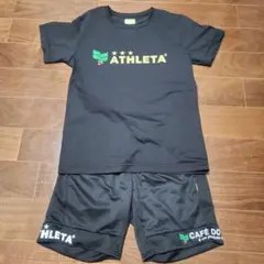 ATHLETA ブラック Tシャツ ショートパンツ セット 150