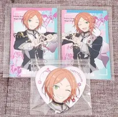 あんスタ スタフォニ 2wink 葵ひなた 葵ゆうた 缶バッジ カード