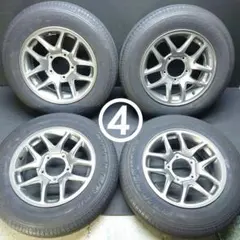 ① スズキ純正アルミ 夏 175/80R16 ジムニー PCD139.7/+22 - メルカリ