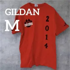 美品❣️PASADENA BULLDOGS 【M】2014 Tシャツ レッド