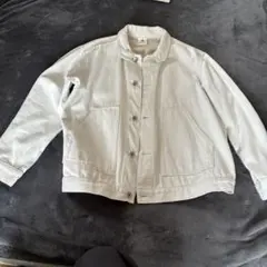 niko and ... ホワイトデニムジャケット M
