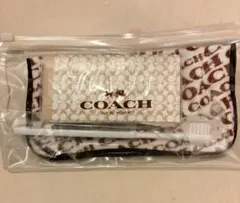 COACH ハンカチ&ティシュ，歯ブラシ、アメニティセット，ケース入りのサムネイル