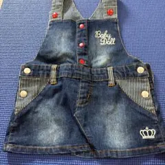 BABYDOLL デニムオーバーオール スカートのサムネイル