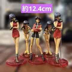 エヴァンゲリオン　葛城ミサト　ミニ　フィギュア 5体セット　約12.4cm