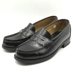 HARUTA ハルタ 日本製 コインローファー 4505 ブラック 23 3E