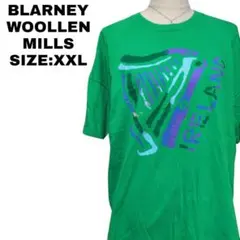 Blarney Woollen Mills ハーププリントTシャツ XXL