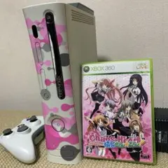 ✨すぐ遊べる!✨Xbox360本体 フェイスプレート ピンクバルーン仕様