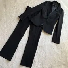 UNTITLED アンタイトル パンツセットアップ ブラック 2
