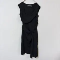 日本製 古着 miss ashida シフォン付き カシュクールワンピース - メルカリ
