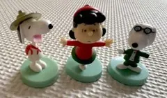 PEANUTS スヌーピー ルーシー フィギュア 3体セット