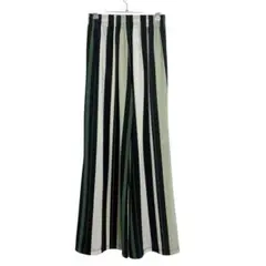 AZUL by moussy グロッシークールサイドスリットパンツ ワイドパンツ