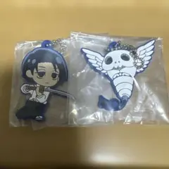 呪術廻戦　でふぉラバ　死滅回遊　キーホルダー　乙骨憂太　コガネ　ラバーストラップ