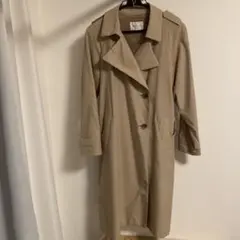 ベージュ トレンチコート ウエストベルト付き