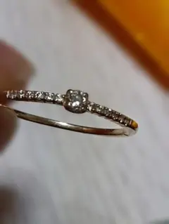 現行品✨️ Jewel closet ラインリング ダイヤ柄 K10 11号 現行品✨️ Jewel closet ラインリング ダイヤ柄 K10 11号 Jewel