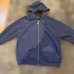 TOMMY HILFIGERネイビー フード付きジップアップパーカー