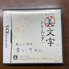 DS美文字トレーニング　専用筆付き