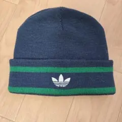 adidas ビーニー　ニット帽　アーカイブ ナイトマリン