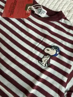 双子♡新品♡denim dungaree スヌーピー　Tシャツ