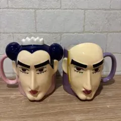 クレヨンしんちゃん ペアマグカップ　マカオとジョマ