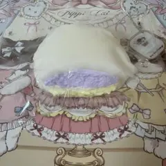 SnowCakeHandcraft スクイーズ　大福 紫 タロイモのサムネイル