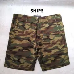 美品✨ SHIPS シップス 迷彩柄 ショートパンツ S カモフラのサムネイル