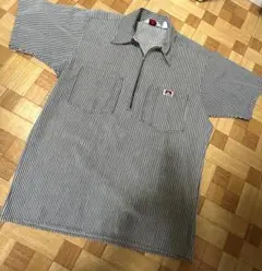アリメカ製 BEN DAVIS ワークシャツ 2XL 茶×白 ヒッコリー 美品 - メルカリ