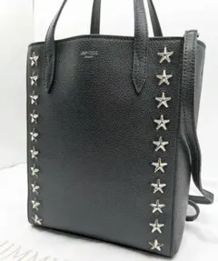 JIMMY CHOO スタースタッズ トートバッグ - メルカリ