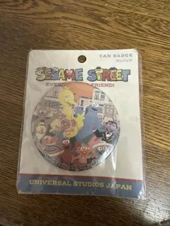 セサミストリート 缶バッジ