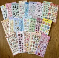 ぷくぷくシール、シール、まとま売り　22枚