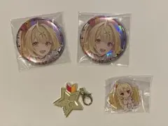 にじフェス2025 OVERTURE 缶バッジ　メタルチャーム 星川サラ