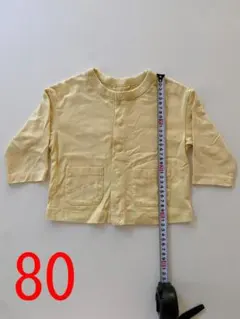 【春・夏・秋】【80】【ユニクロ】カーディガン　エアリズム