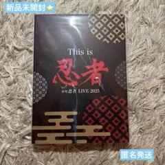 少年忍者 Blu-ray This is 忍者 少年忍者 LIVE 2025 - メルカリ